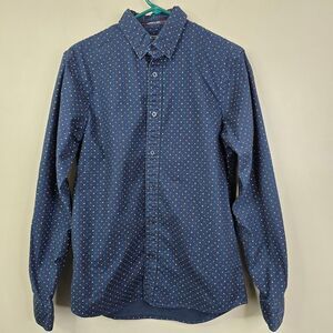 Scotch & Soda Long Sleeve My Favorite Oxford Button Down Shirt Reg Fit Medium